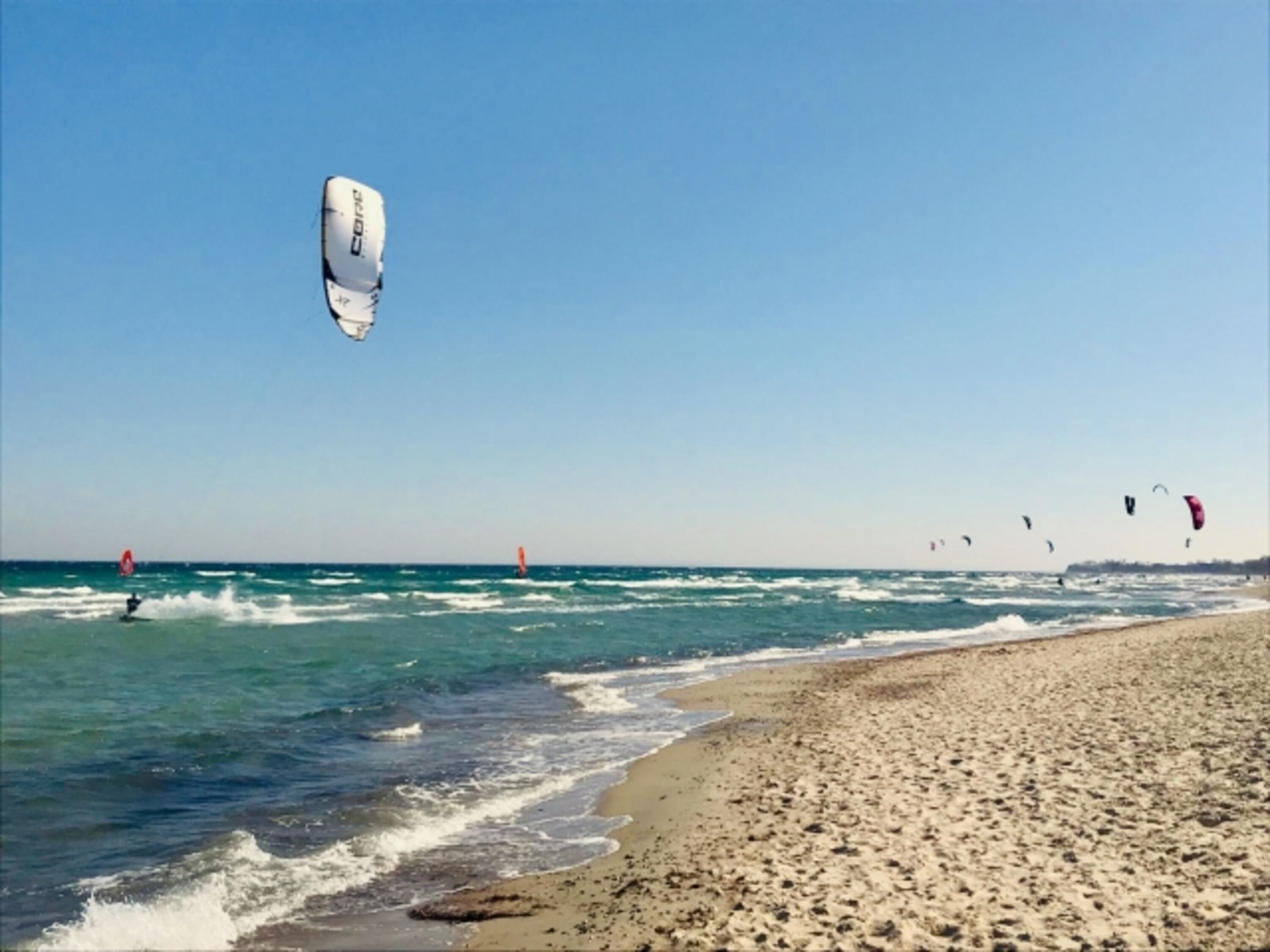 Sport und Erholung am Weidenfelder Strand