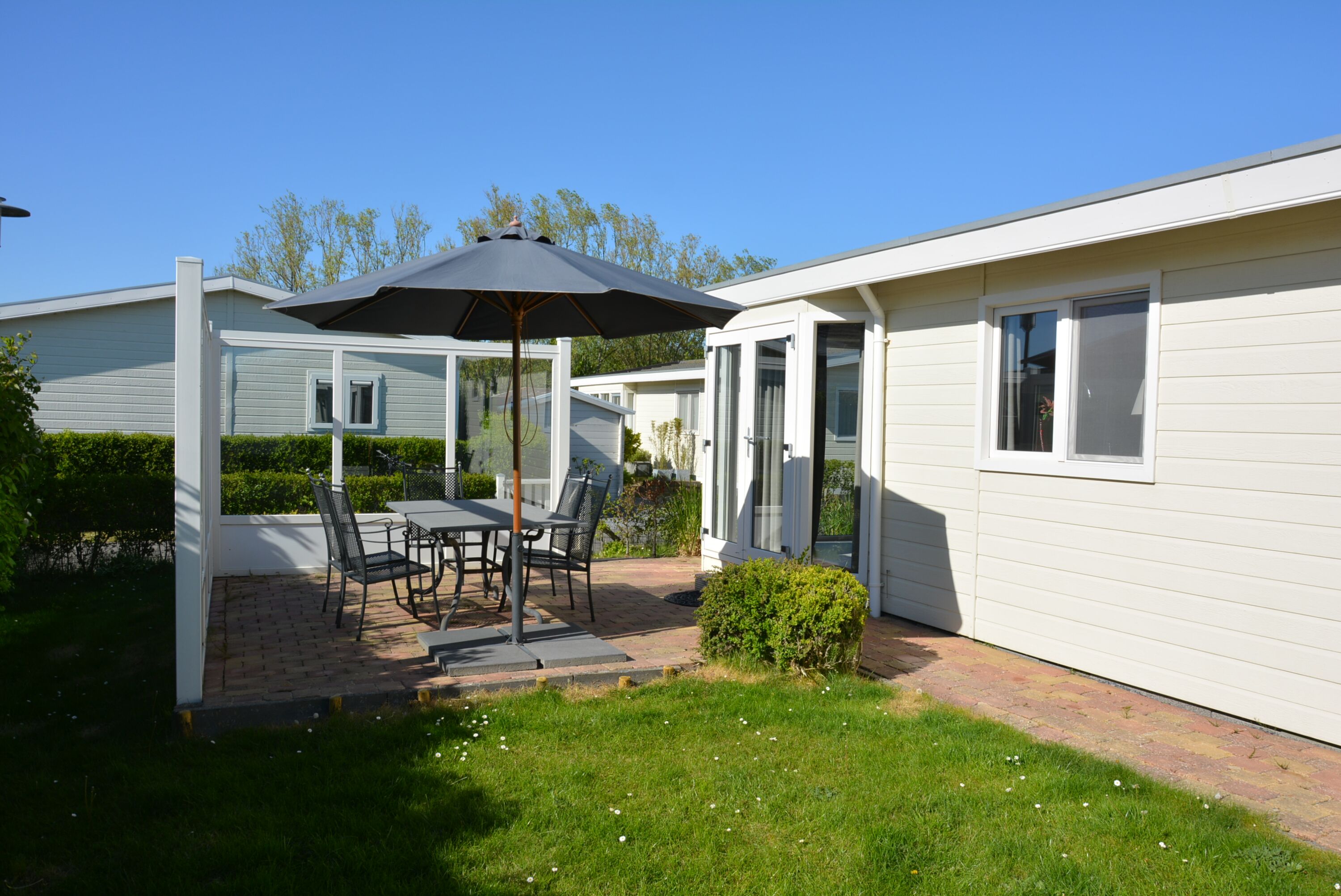 Terrasse und Garten