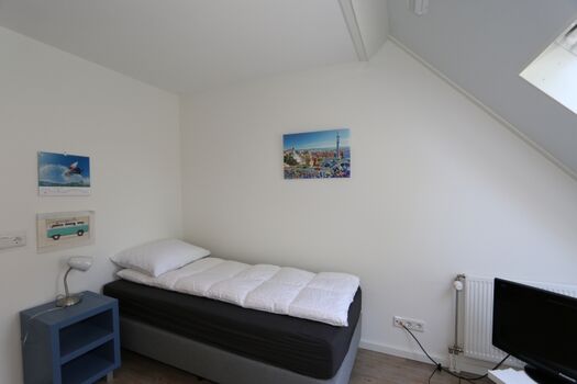 Schlafzimmer mit Einzelbett