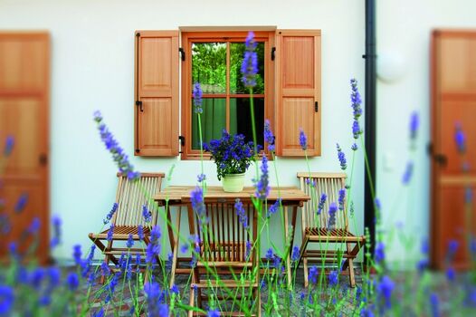 Lavendel Gartenwohnung