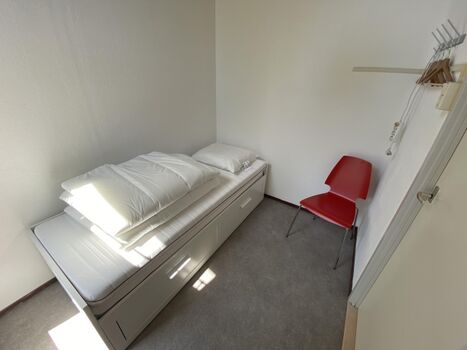 Schlafzimmer mit Einzelbett