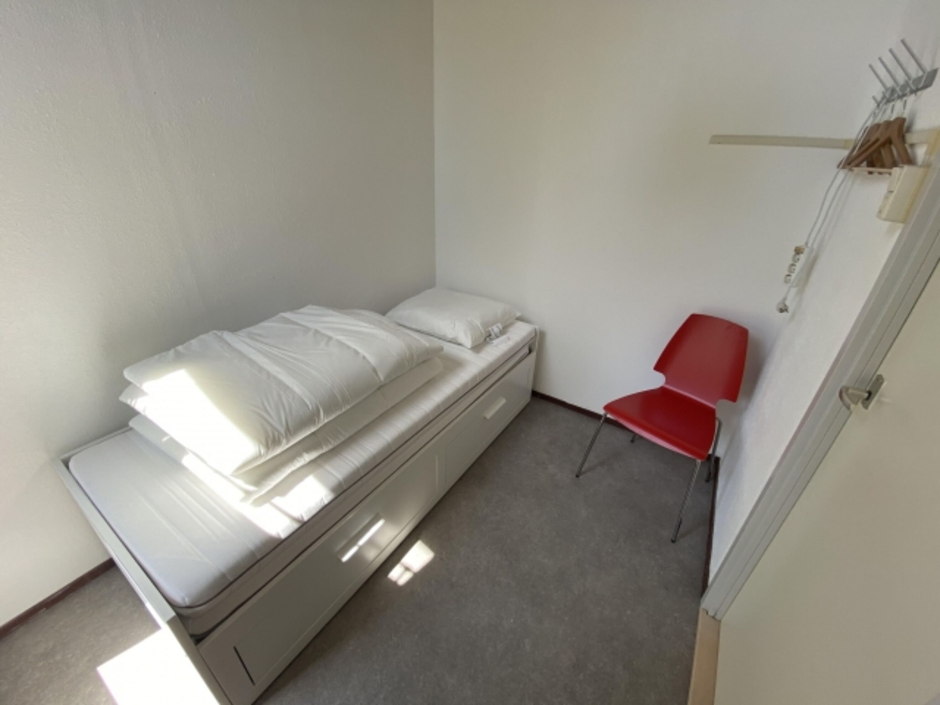 Schlafzimmer mit Einzelbett