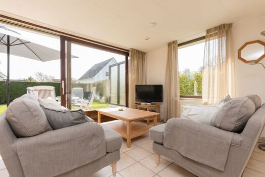 Die Sitzecke mit Digital TV mit vielen Deutschen Sendern