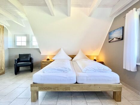 Schlafzimmer 2  mit Meerblick