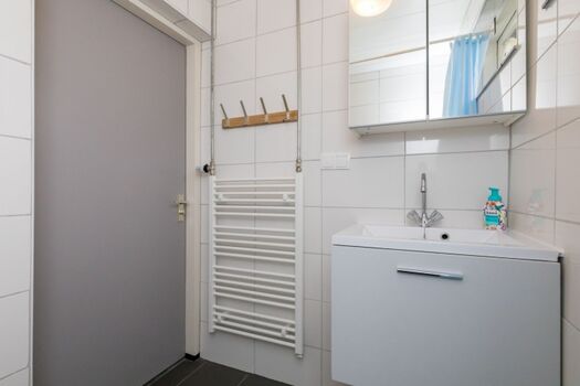 Das neulich renovierte Badezimme