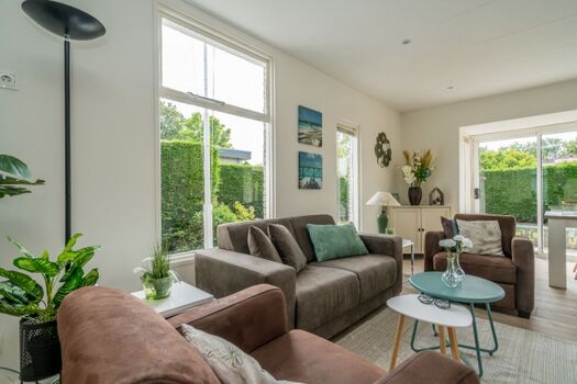 Die komfortable Sitzecke