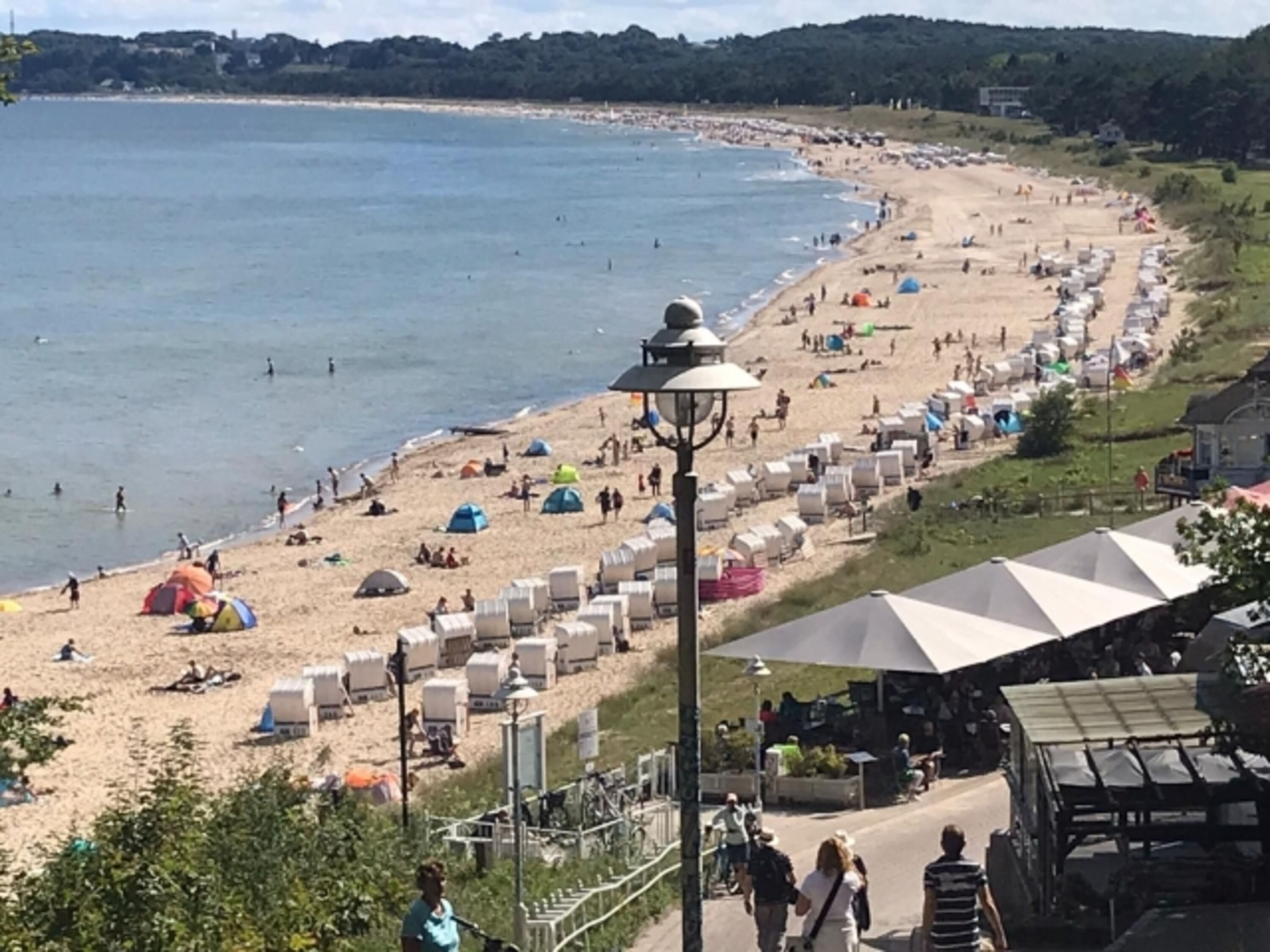 Blick auf den Südstrand