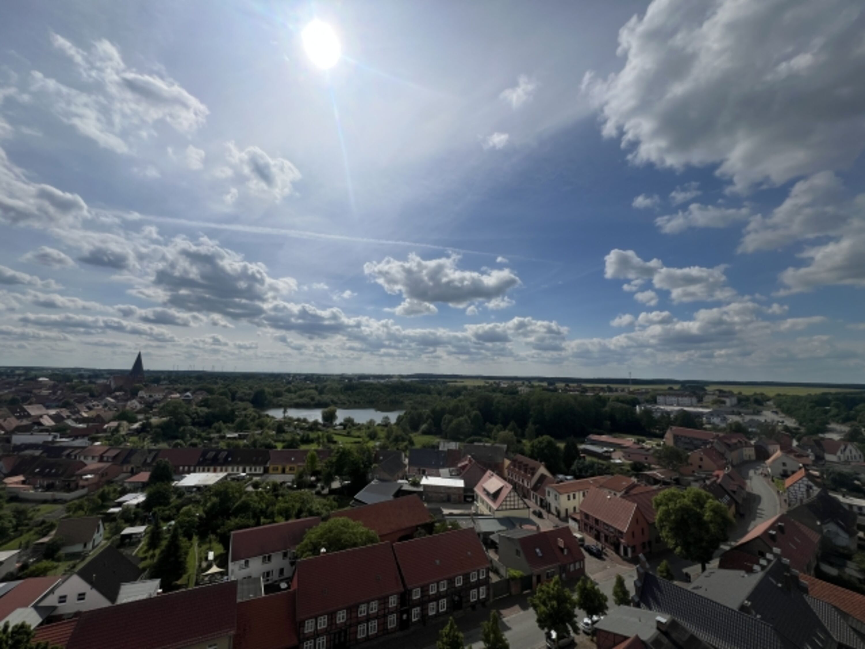 Blick auf Röbel