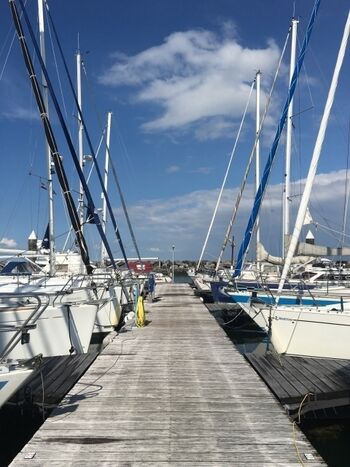 Yachthafen von Breskenz