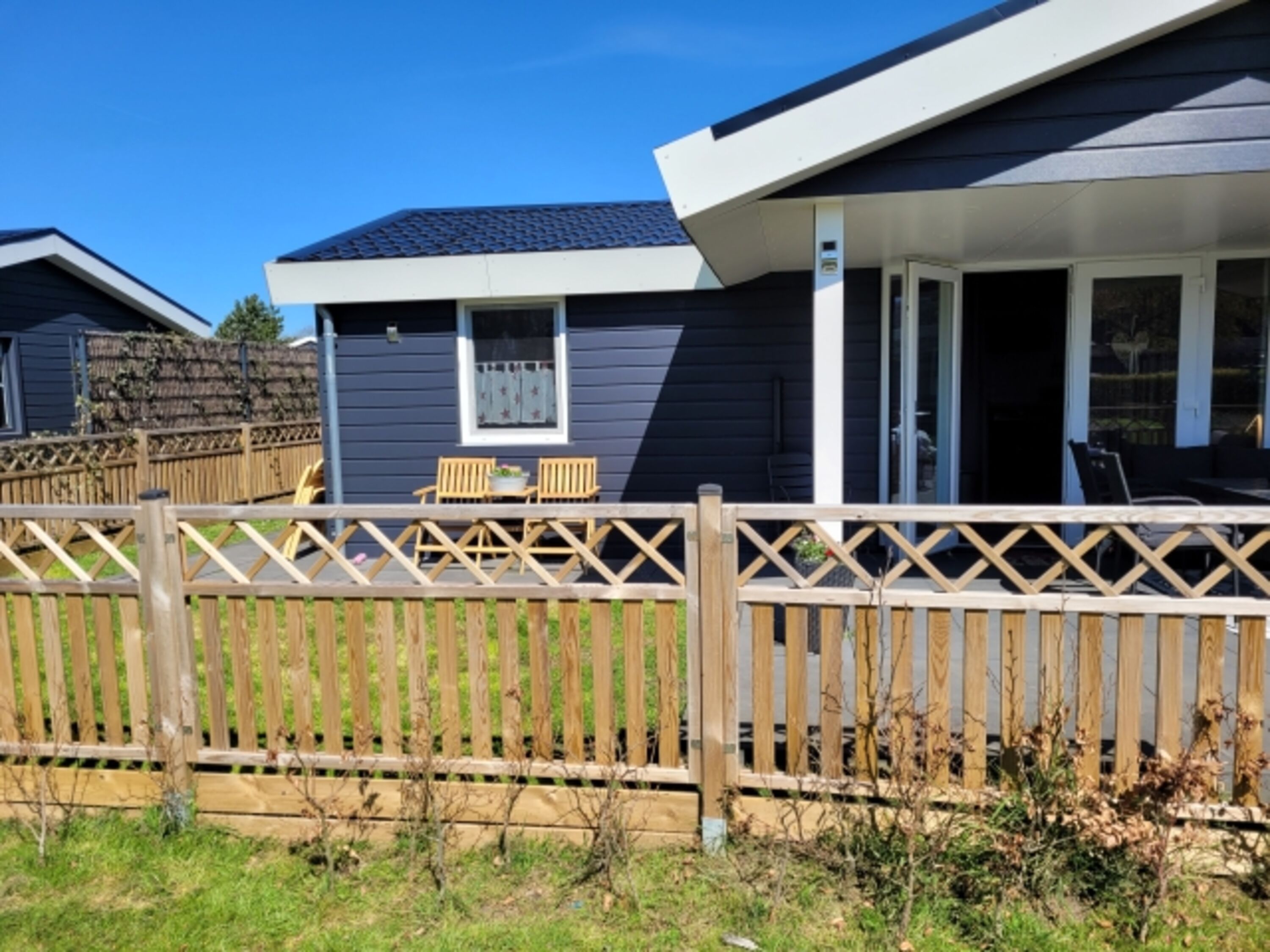 Garten komplett eingezäunt 