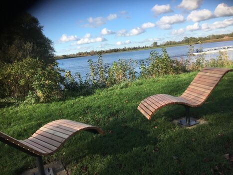 Relaxen am Wasser, Friedrichstadt ist nett zu Gästen