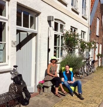 Der historische Speicher, zentral mit 2 Etagen und 90m2 Wohnraum