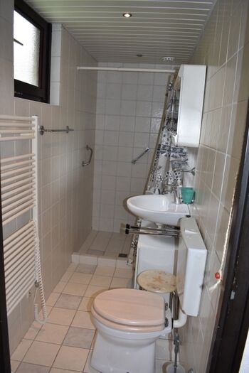 Badezimmer im Erdgeschoss 