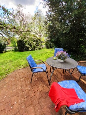 eingezäunter Garten