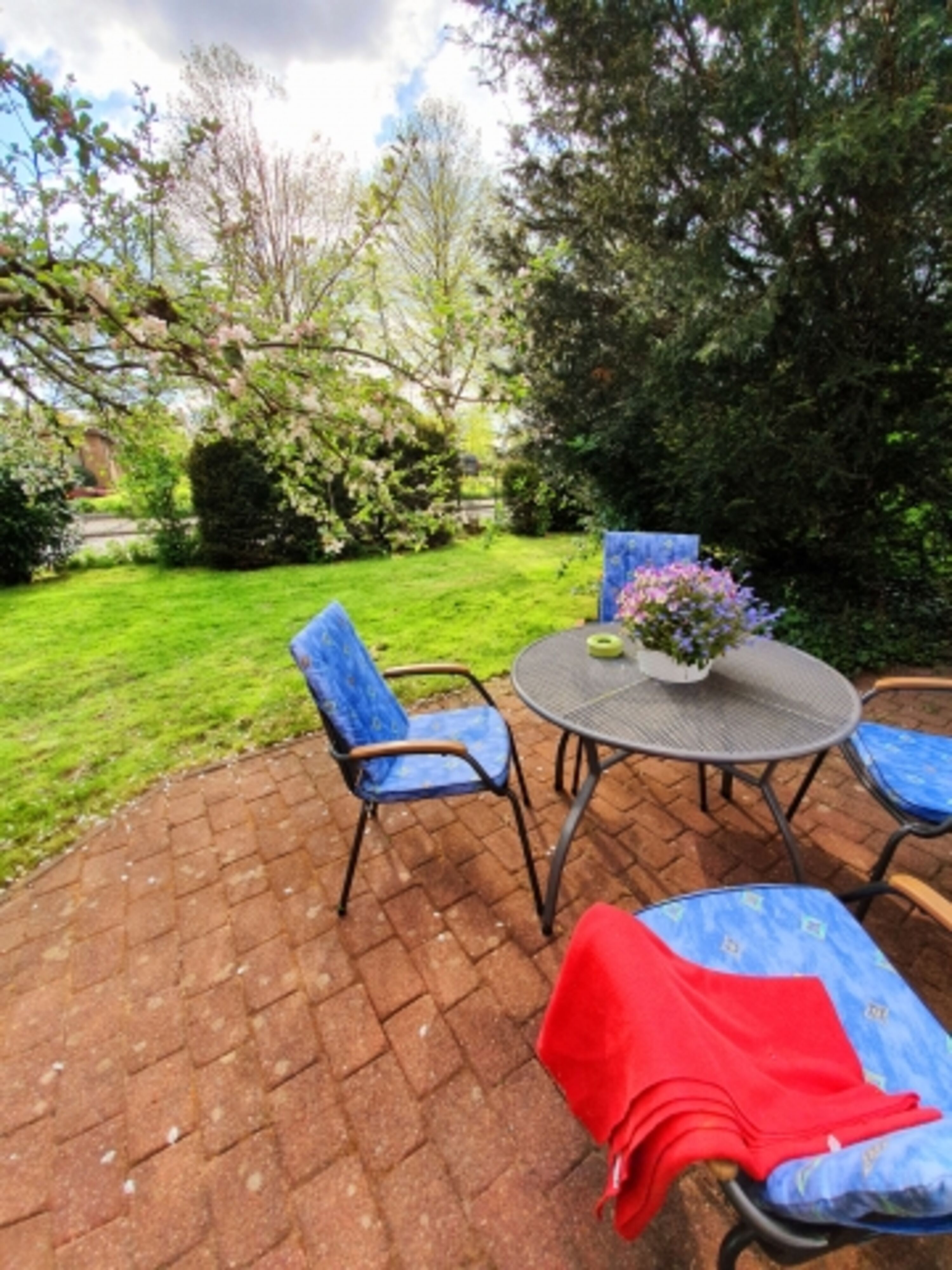eingezäunter Garten