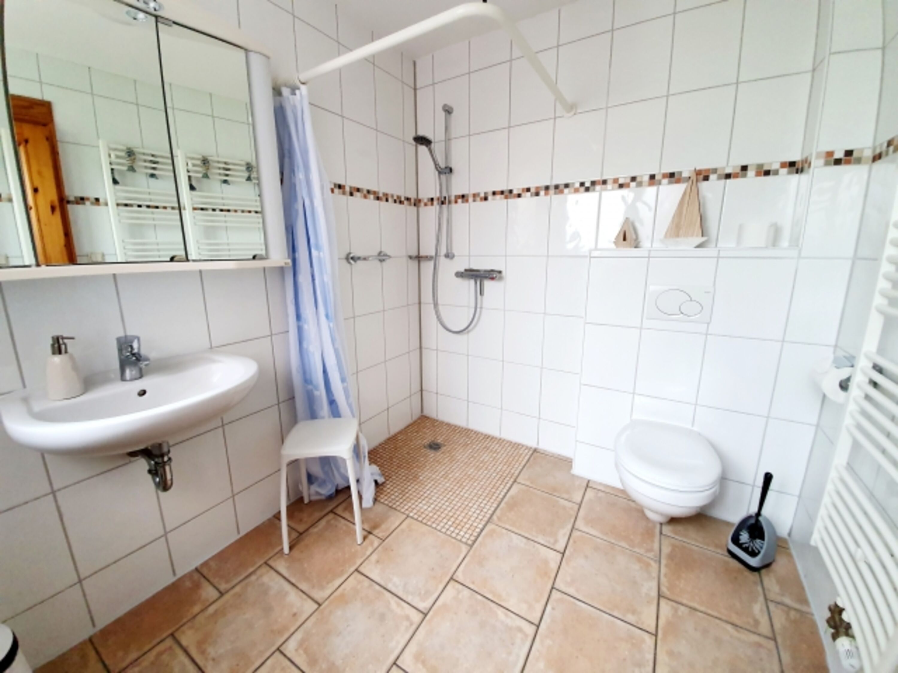 ebenerdige Dusche