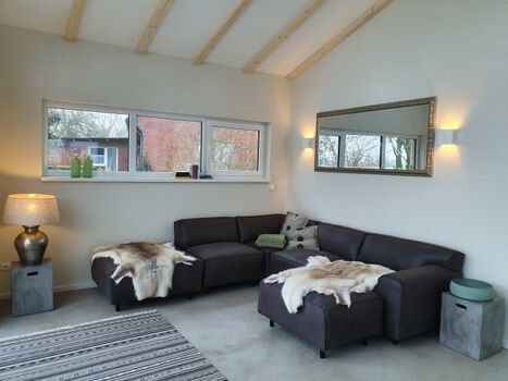 Offener Blick bis zum Giebel