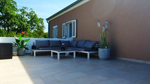 Unsere Lounge - reinsetzen und die Welt drumherum vergessen