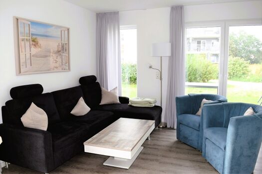 gemütliche Sofaecke ...