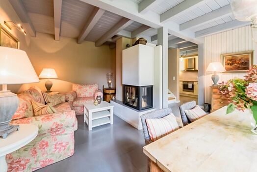 Bauernkate Seerose - Wohnbereich 