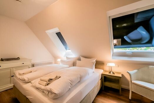 Bauernkate Seerose - Schlafzimmer 2