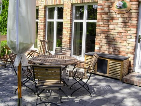 Bauernkate Seerose - Terrasse