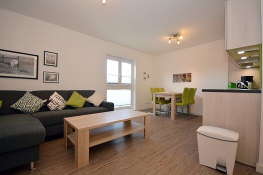 offener Wohn- Essbereich