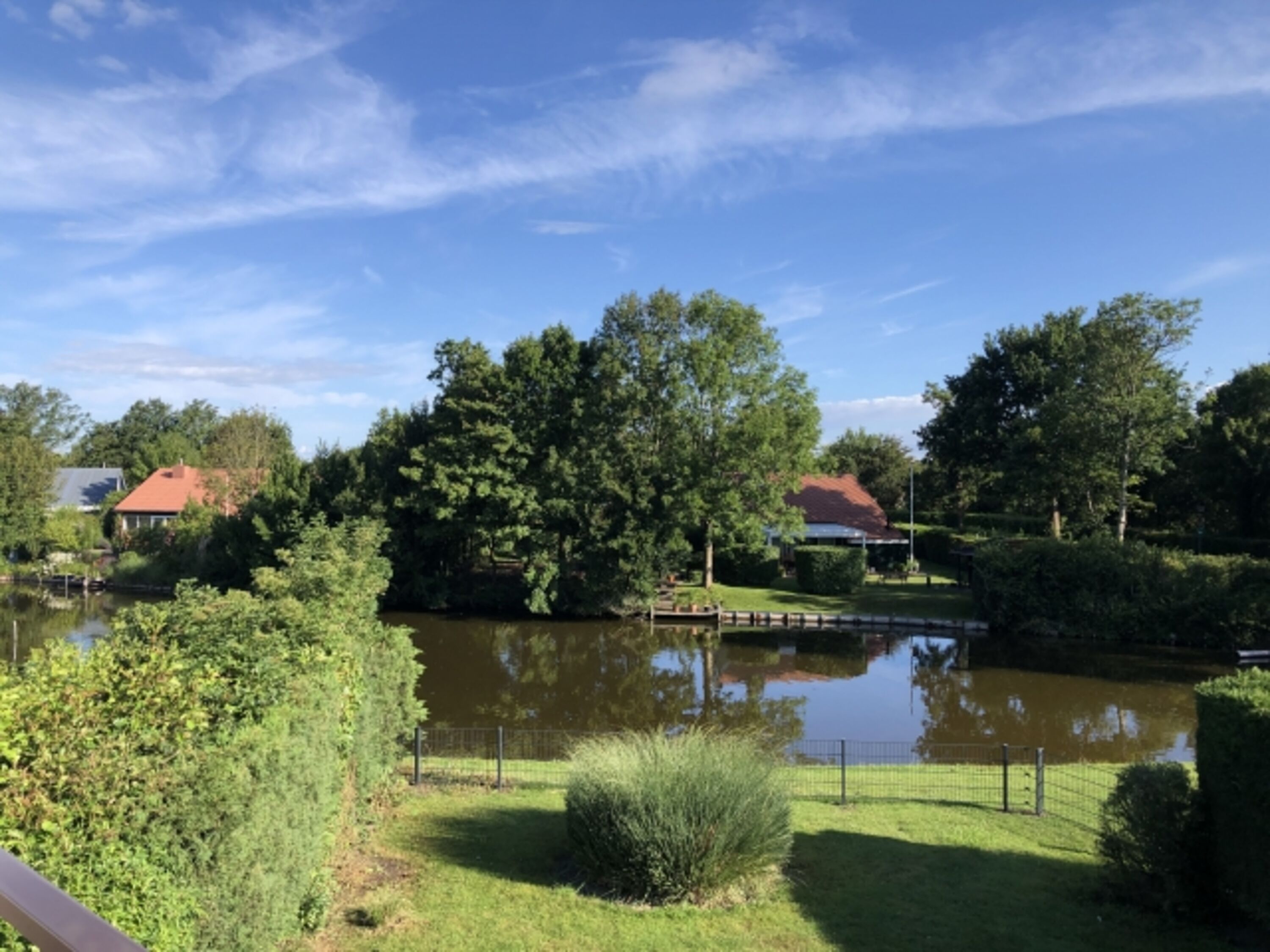 Blick vom Balkon