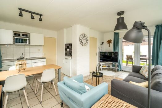 Das neu eingerichtete Wohnzimmer