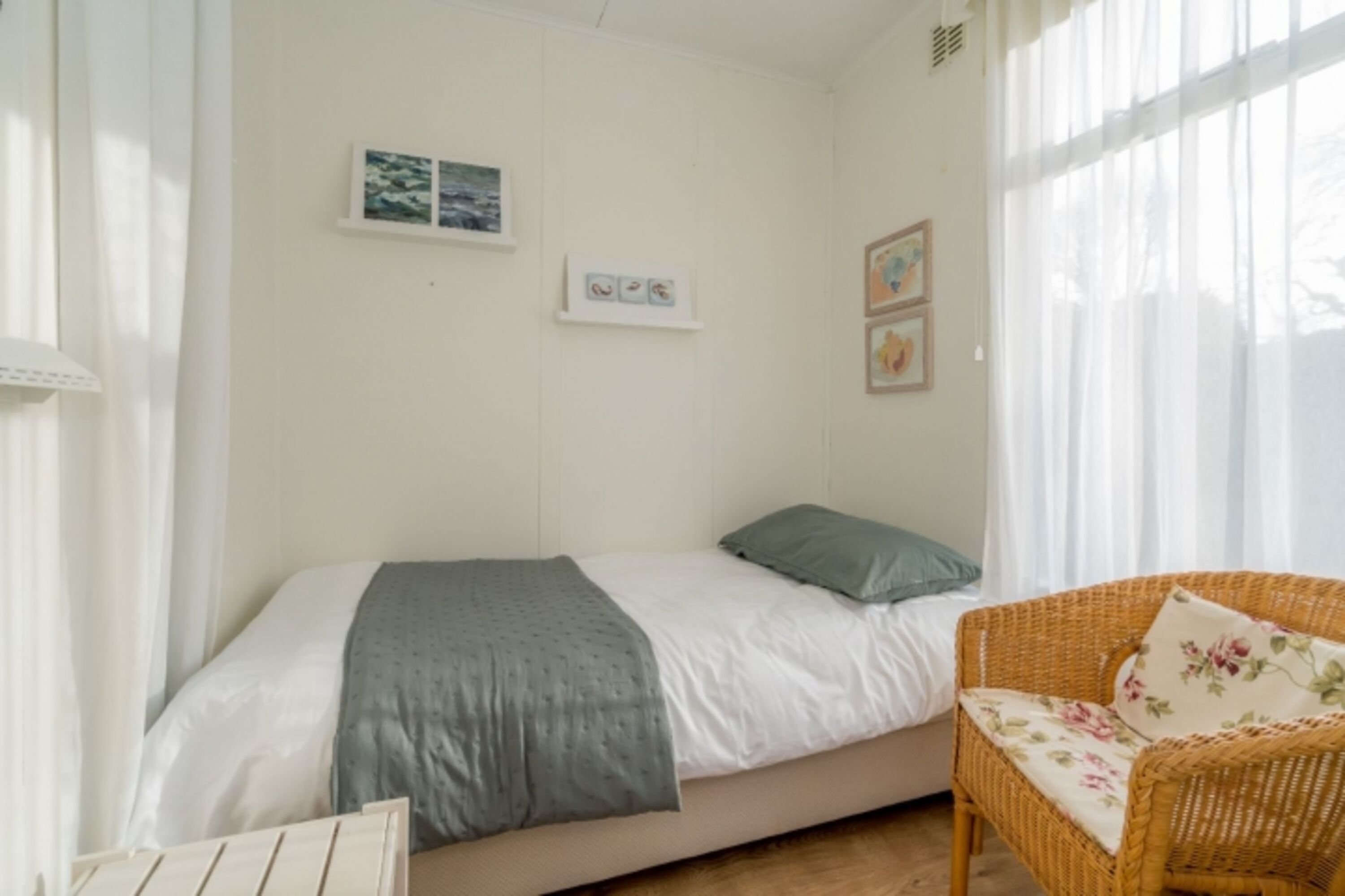 Schlafzimmer 1 mit Einzelbett