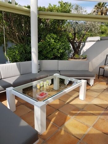 überdachter Terrassenbereich (KLounge)