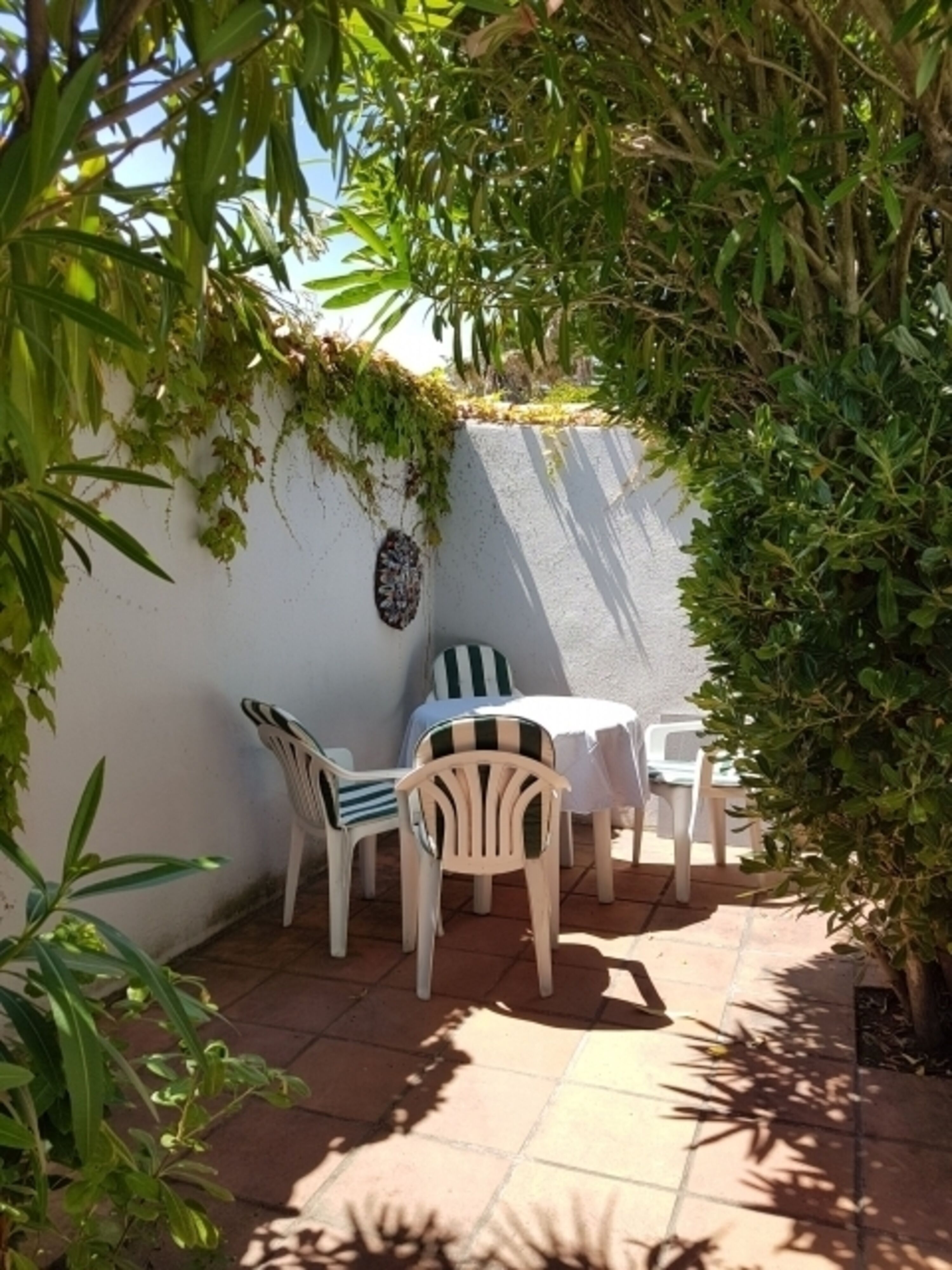Sitzecke im Garten