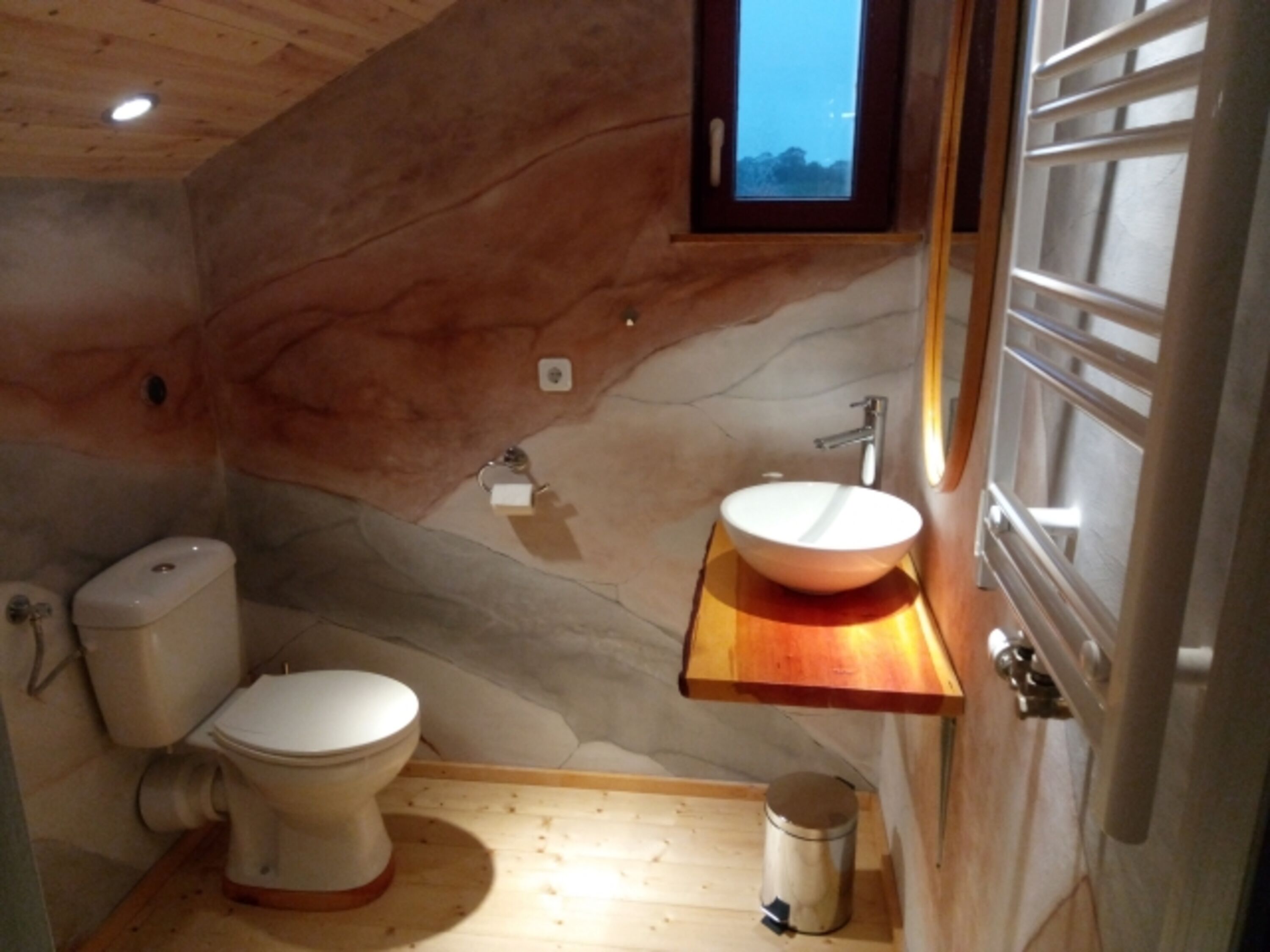 WC oben