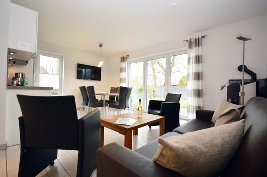 offener Wohn- Essbereich