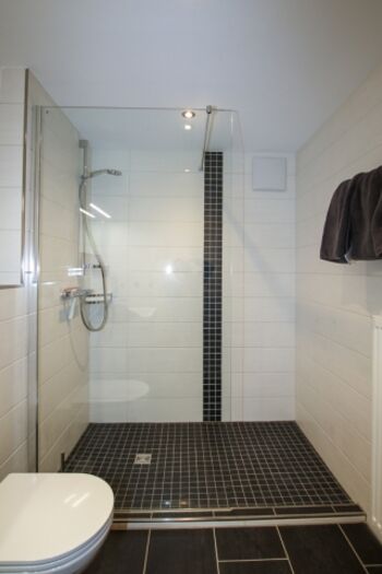 große Walk in Dusche