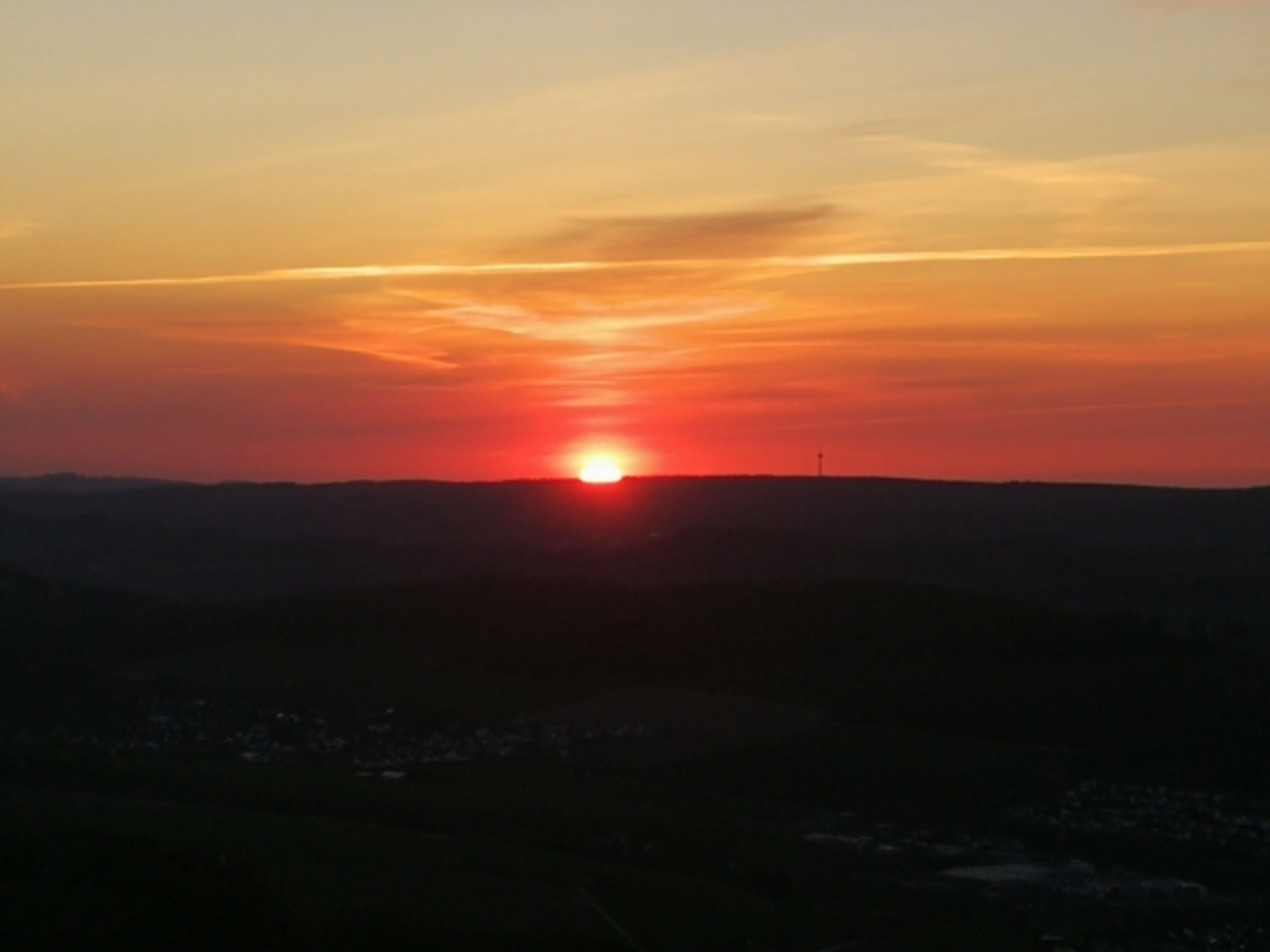 Die schönsten Sonnenuntergänge gib`s im Hochsauerland