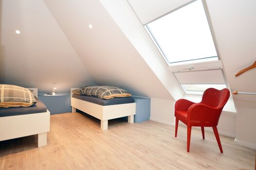 Schlafzimmer mit Einzelbett