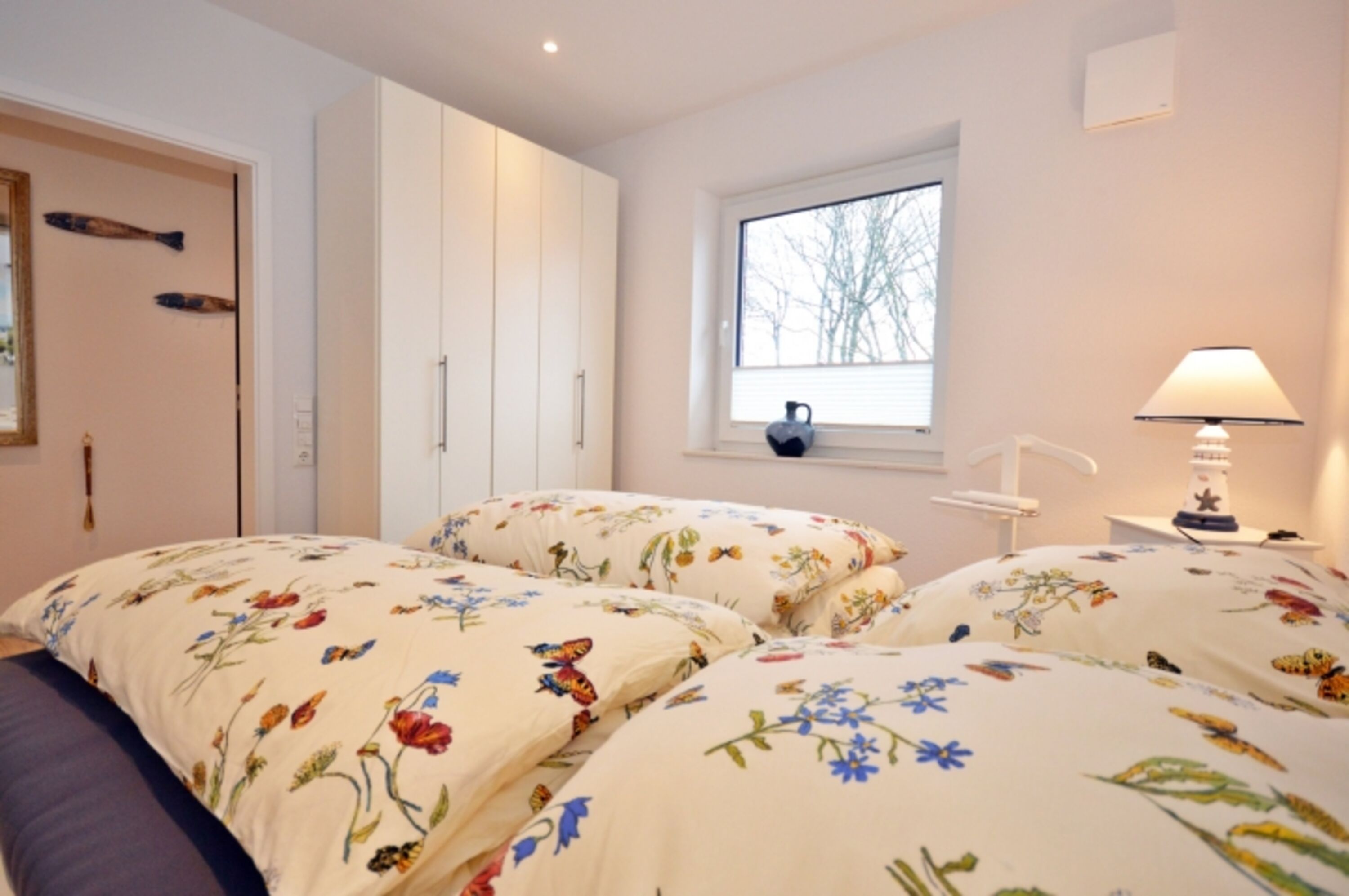 Schlafzimmer mit Doppelbett