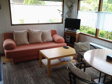 Schlafsofa im Wohnzimmer