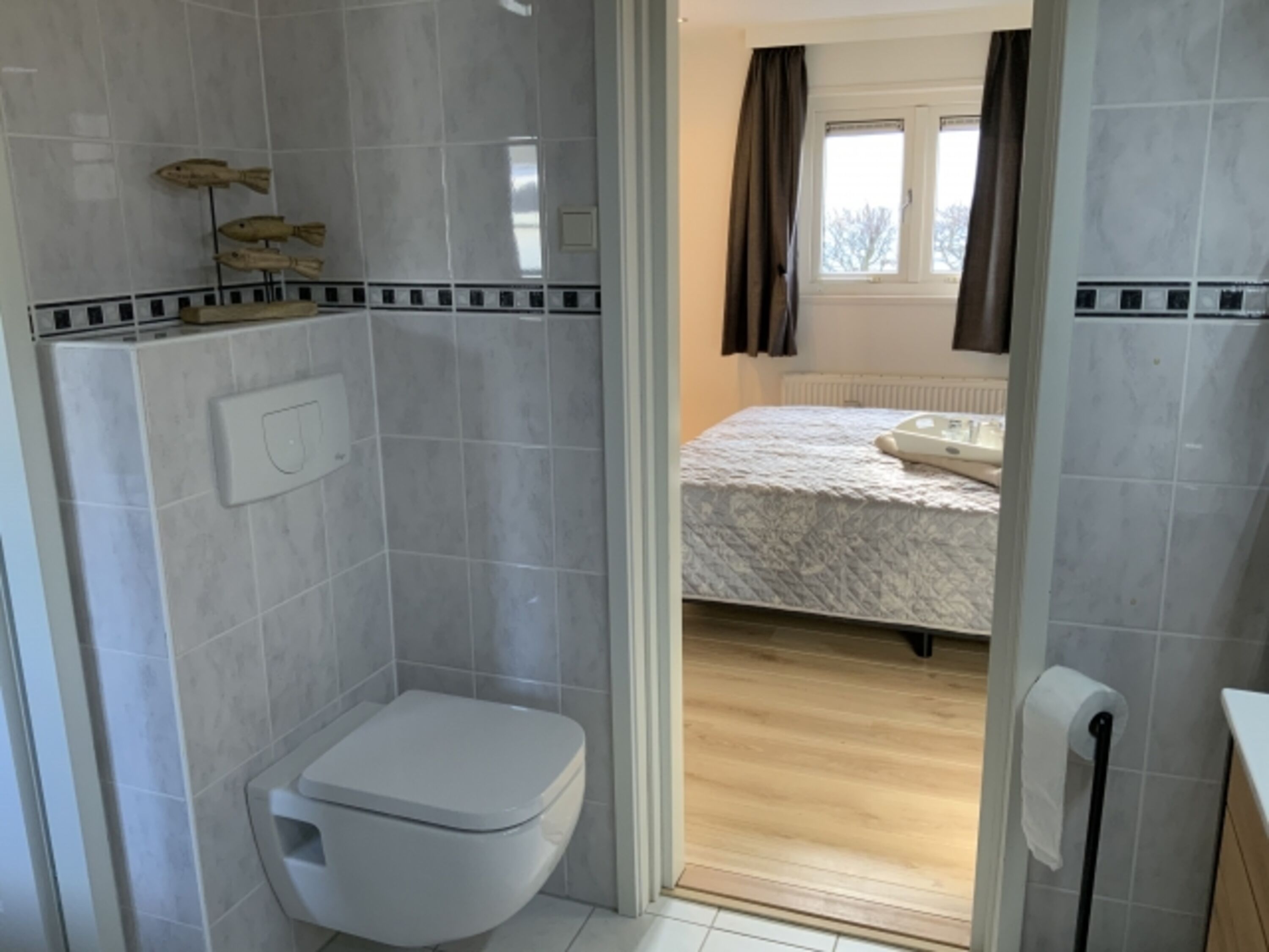 WC im Badezimmer