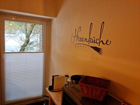 Von der Küche auf den 2. Balkon