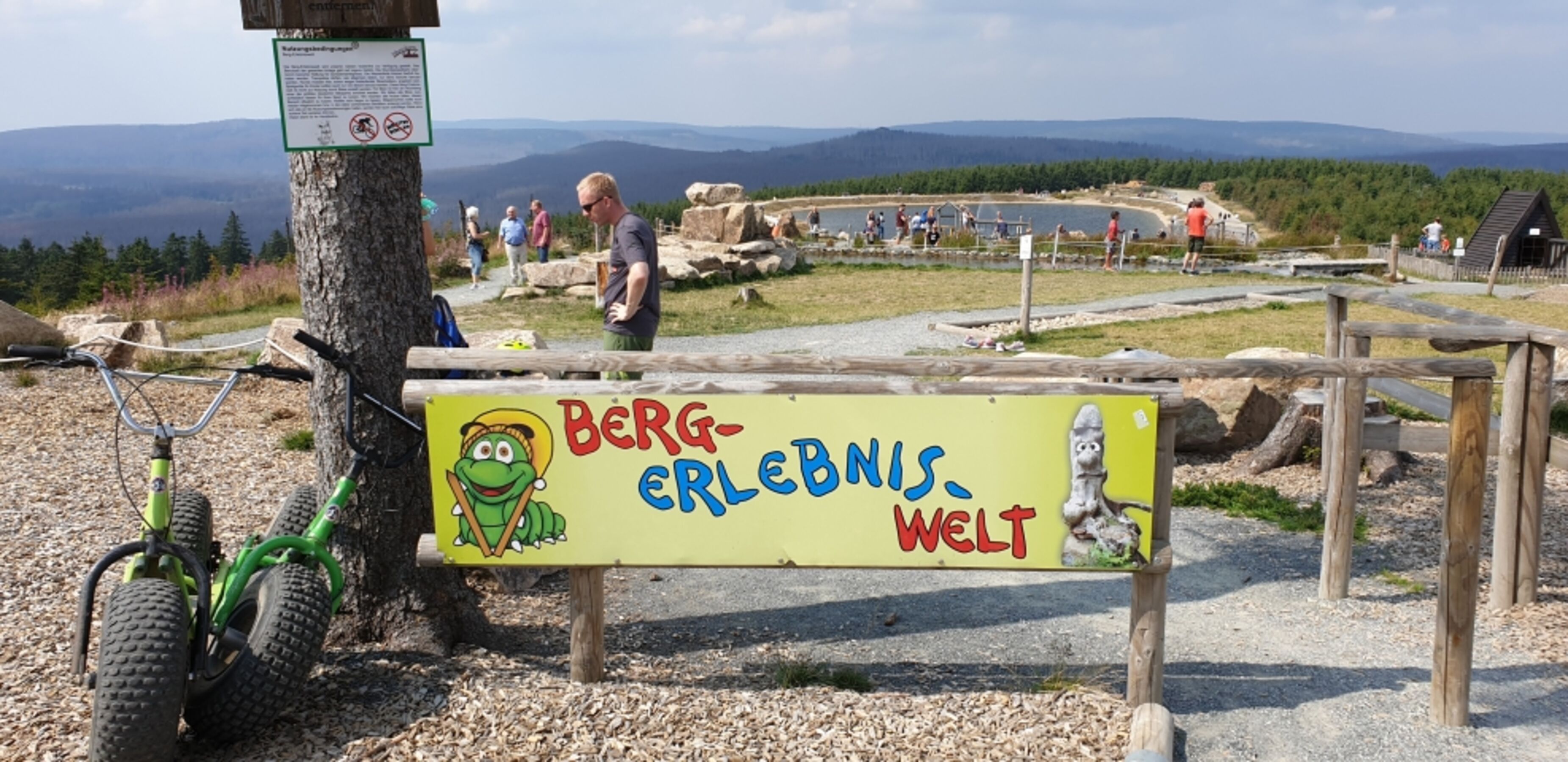 Der Berg-Erlebniswelt auf dem Wurmberggipfel