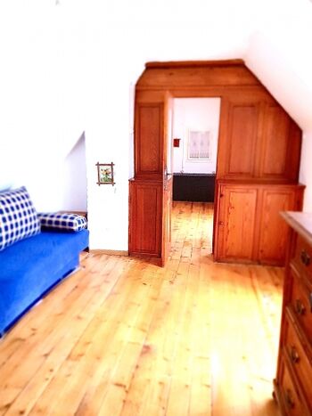 Schlafzimmer 2 mit ausziehbarem Schlafsofa