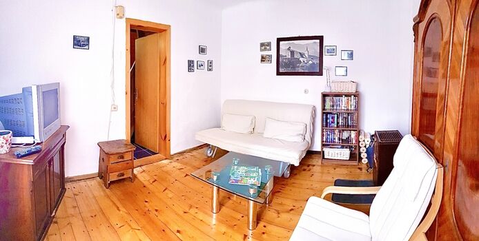 Wohnzimmer mit Kaminofen