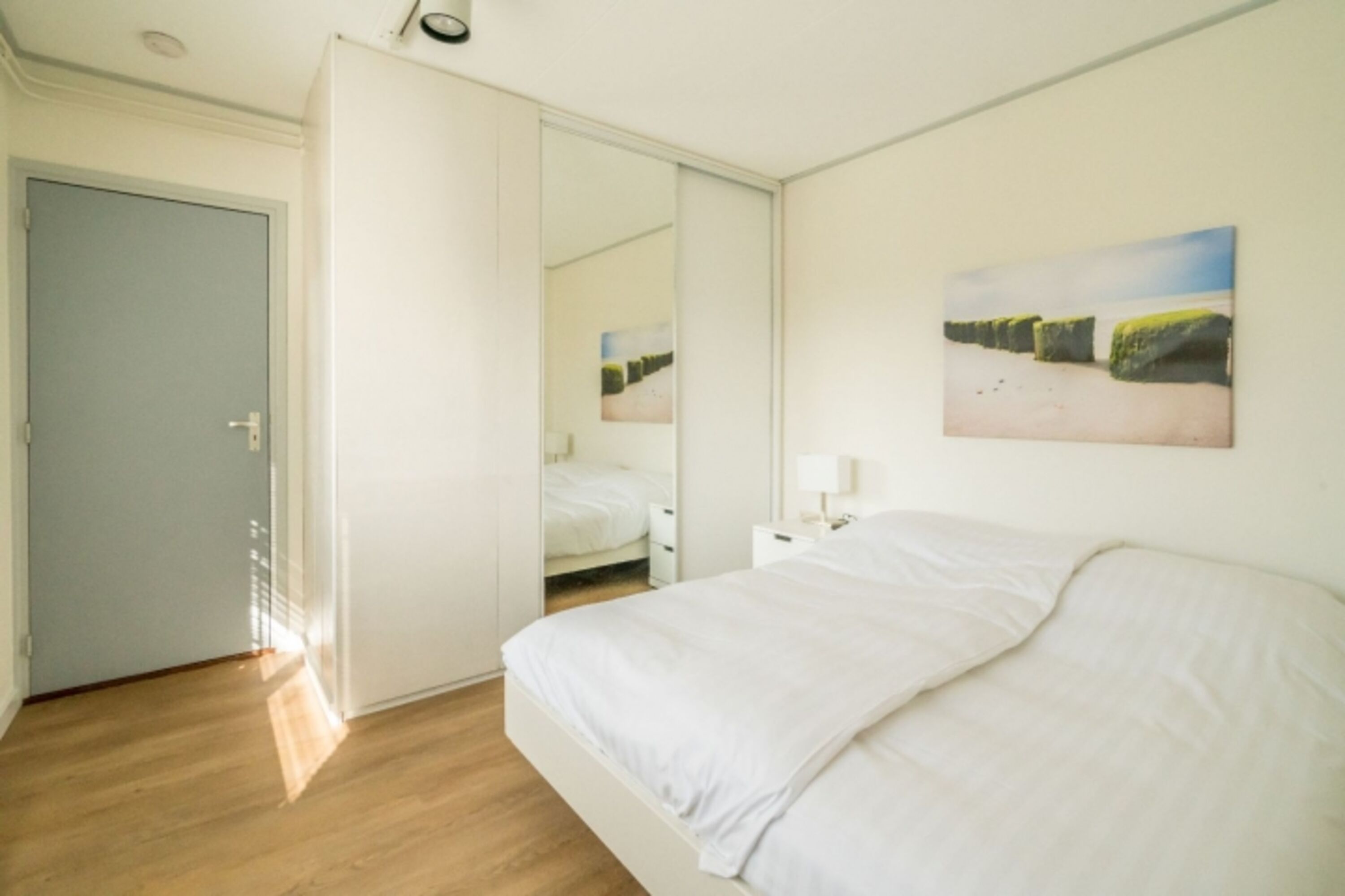 Hauptschlafzimmer mit Doppelbett