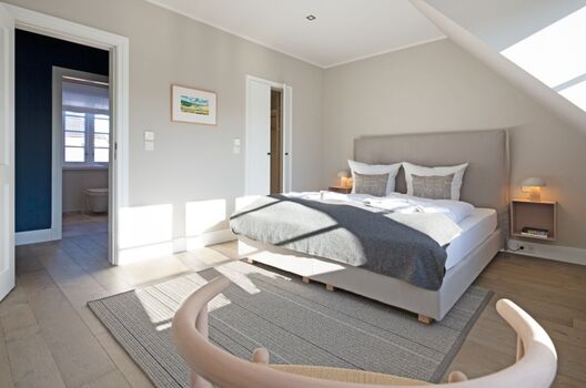 Schlafzimmer eins im OG