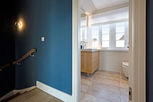 Badezimmer eins im OG mit Sauna