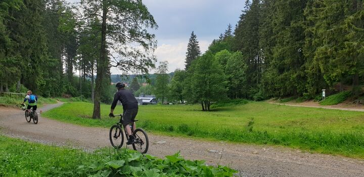 Mit den Mountaibikes durch den Harz
