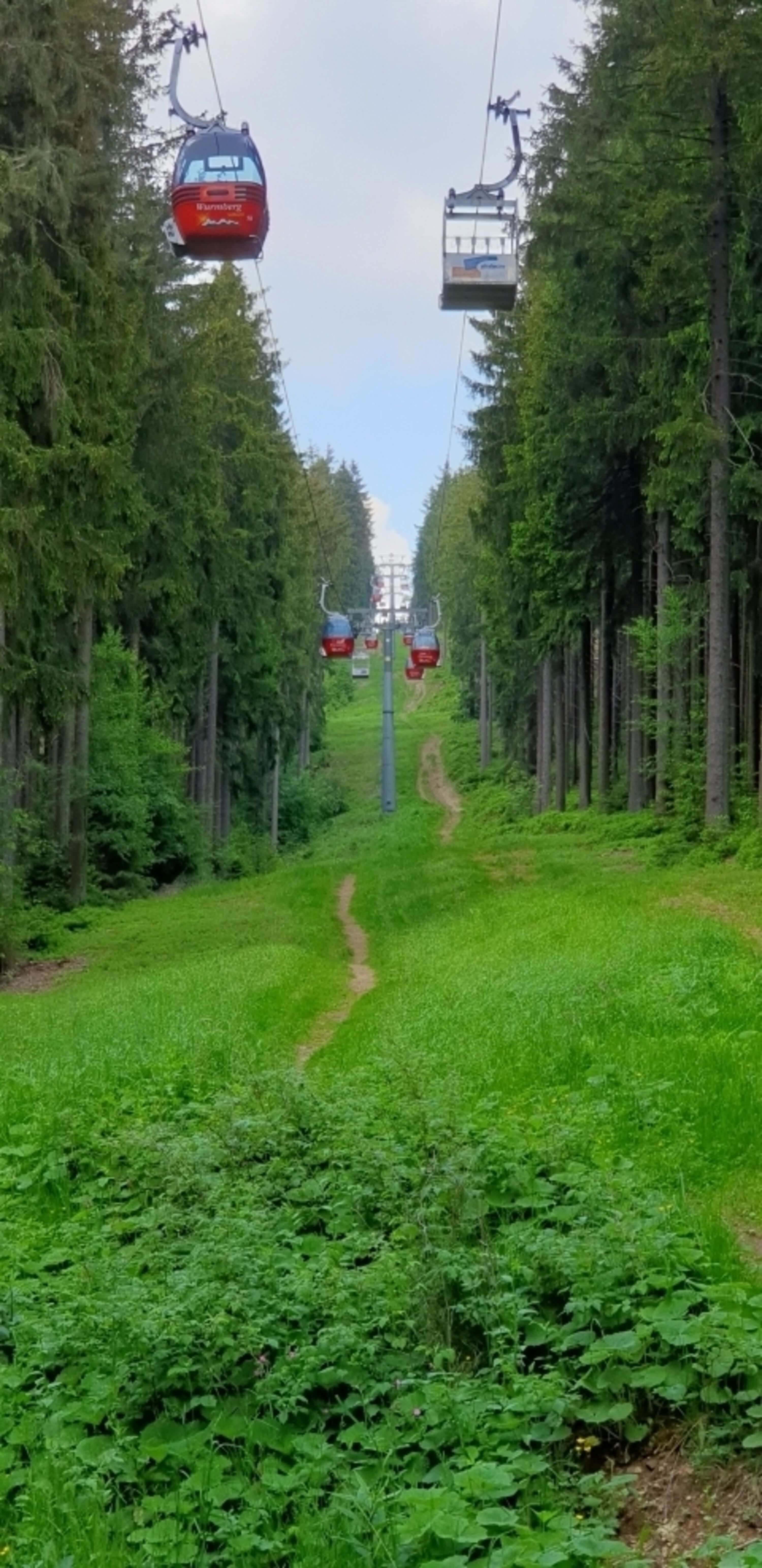 Mit der Seilbahn auf den Wurmberg