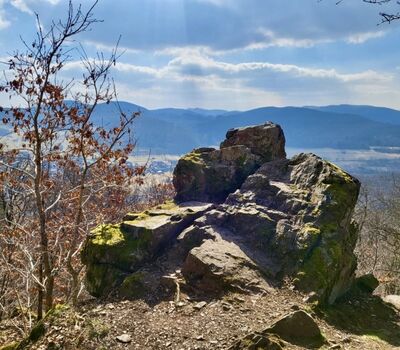Holzhäuser Klippen - Spaziergang vom Ferienhaus 